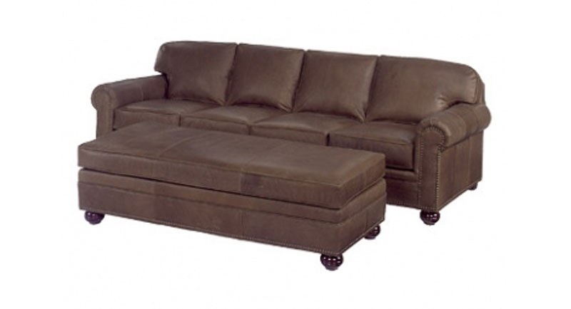 buchanan sofa chestnut faux leather
