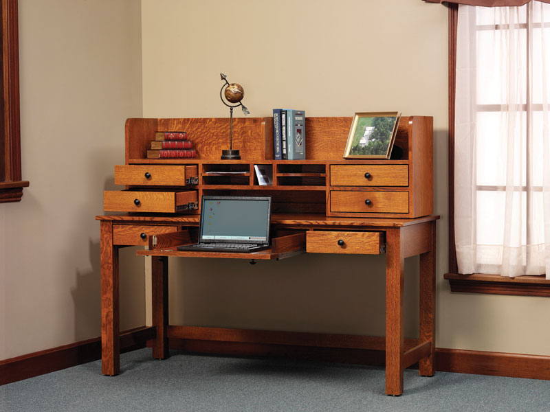 Rivertowne 60 Inch 3 Drawer Desk Ohio Hardwood Furniture