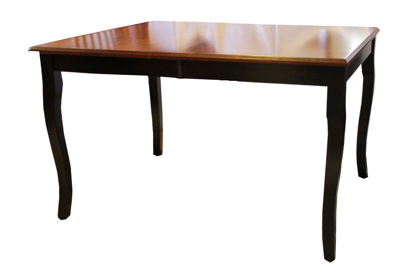 Shaker Style Plymouth Table With French Country Leg Ohio