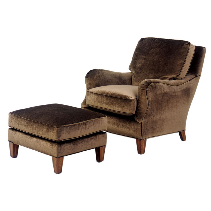 Wesley Hall 795 Berger Chair And 795 26 Berger Ottoman Ohio